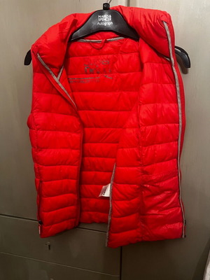 Superdry sleeveless vest used, size S, orange