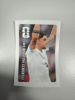 Federico Valverde Panini x Coca Cola World Cup 2026 sticker like new