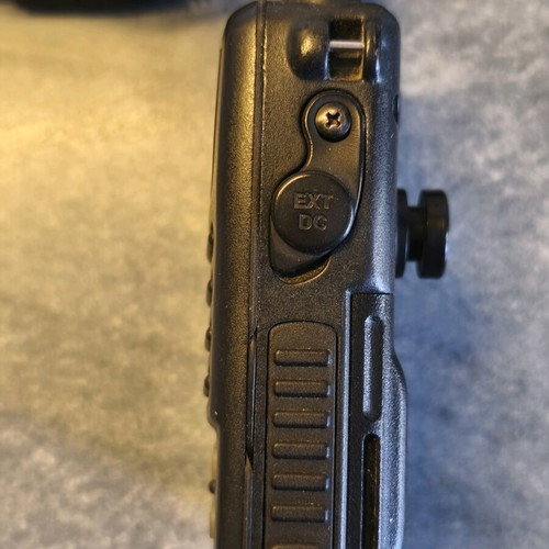 Standard Horizon HX460S portable radio used