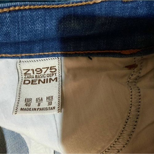 Zara Basic Denim Z1975 women's jeans size 40 like new, blue