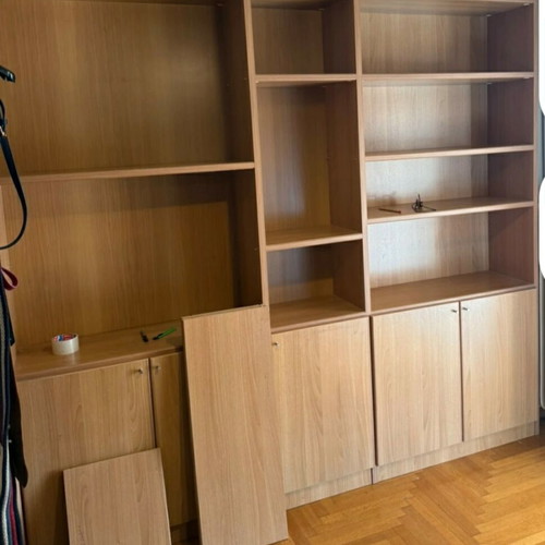 Βιβλιοθήκη Modeco σαν καινούργιο, μεγάλο μέγεθος 2,65μ x 2,31μ
