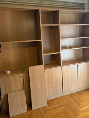 Βιβλιοθήκη Modeco σαν καινούργιο, μεγάλο μέγεθος 2,65μ x 2,31μ