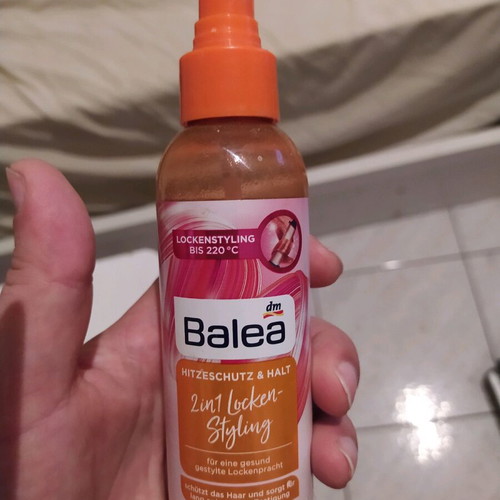 Balea 2 in 1 Curl Styling used, opened