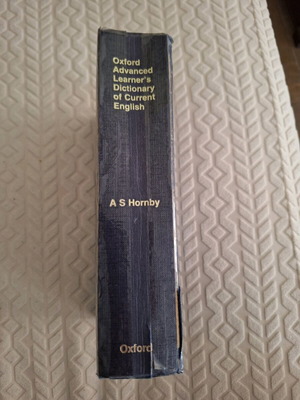 Oxford Advanced Learner's Dictionary of Current English μεταχειρισμένο, A S Hornby