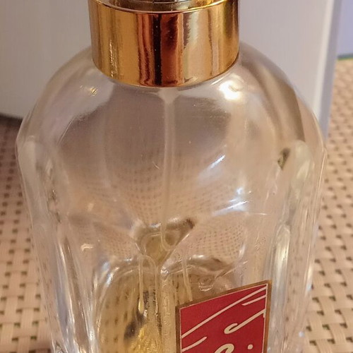 Oriflame vintage glass perfume bottles set of 3