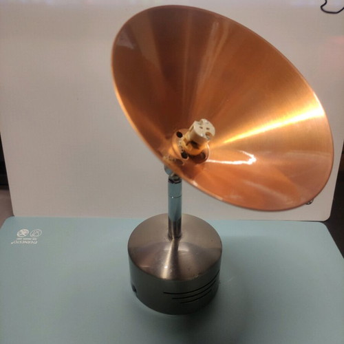 Wall sconce conical brass, slightly used like new