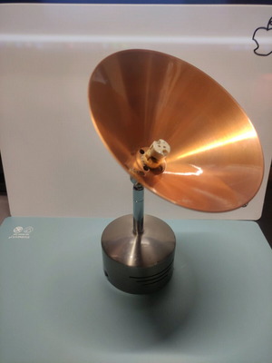Wall sconce conical brass, slightly used like new
