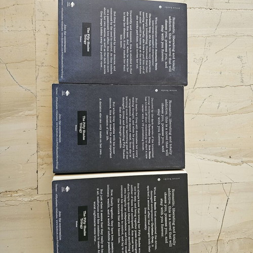 Fifty Shades trilogy by E.L. James used, Greek language