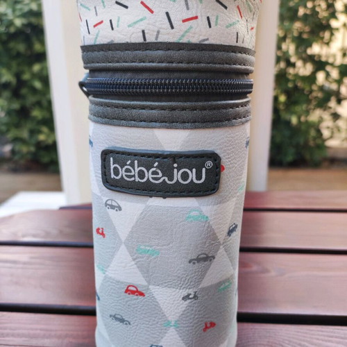 BebeJou baby insulated bottle holder like new