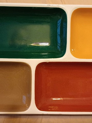 Κεραμικό σκεύος σερβιρίσματος ξηρών καρπών μεταχειρισμένο, vintage 60s