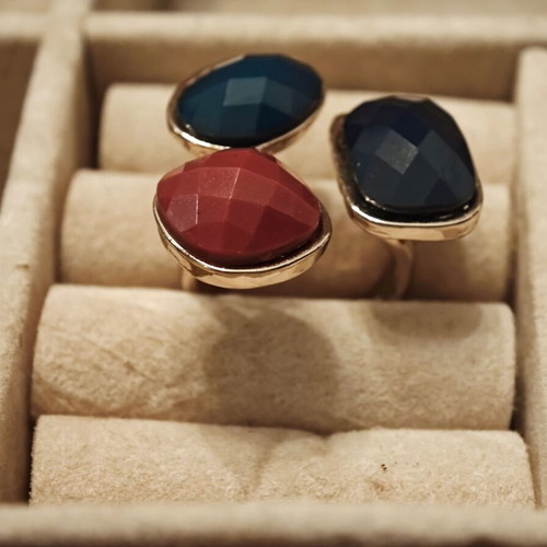 Women's rings set of two pieces