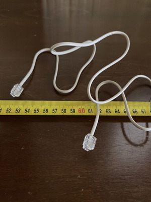 Telephone cable 1m like new