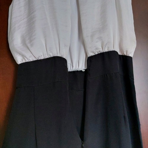 One-piece made in Italy like new, size M, black and white