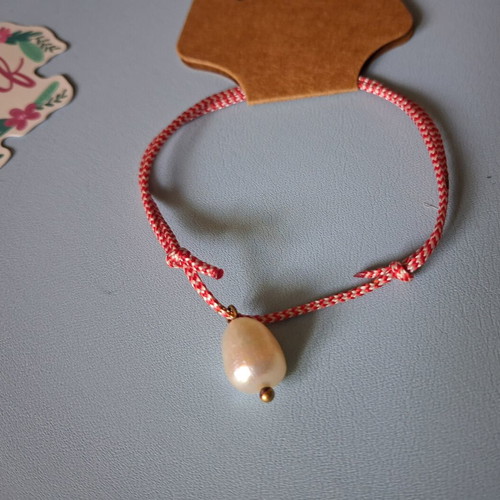 Martis bracelet handmade with pearl, like new