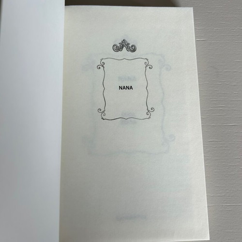 De Agostini novel book Nana, romantic literature, collectible
