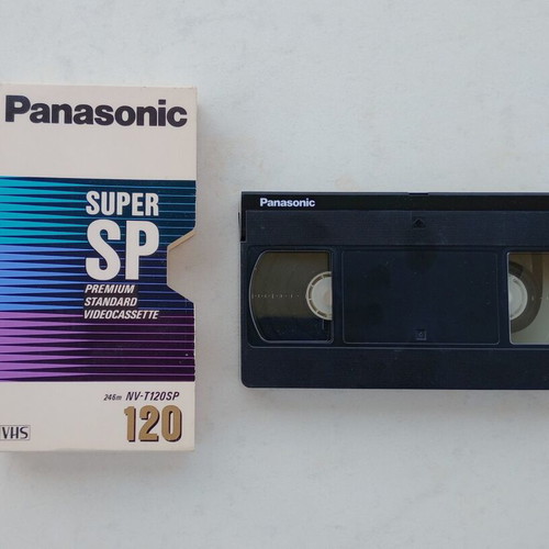 VHS tape refurbished with 1997 Supersport sports broadcasts