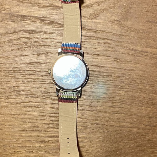 Wristwatch Boho ethnic style new, colorful woven strap