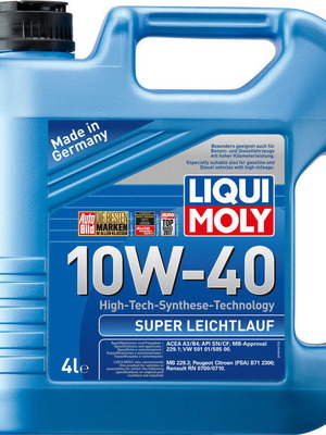 Liquimoly Super Leichlauf 10w40 4ltr καινούργιο