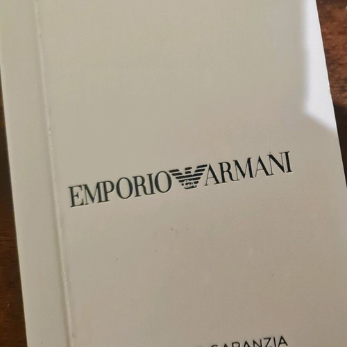 Emporio Armani Chronograph Stainless Steel Bracelet AR11083 used men's watch