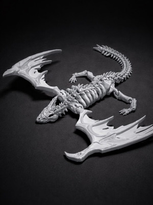 Skeleton Dragon με εντυπωσιακή λεπτομέρεια και flexible αρθρώσεις, καινούργιο