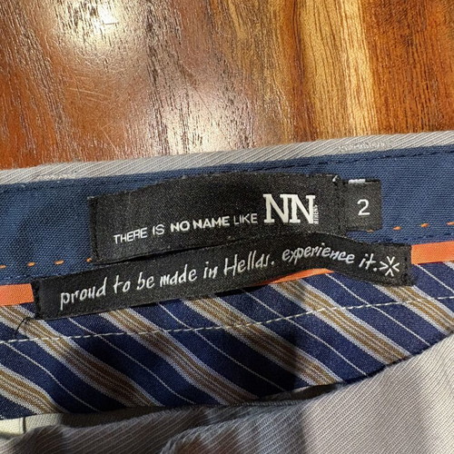 Men's Slim Fit Pants No Name gray like new, size M