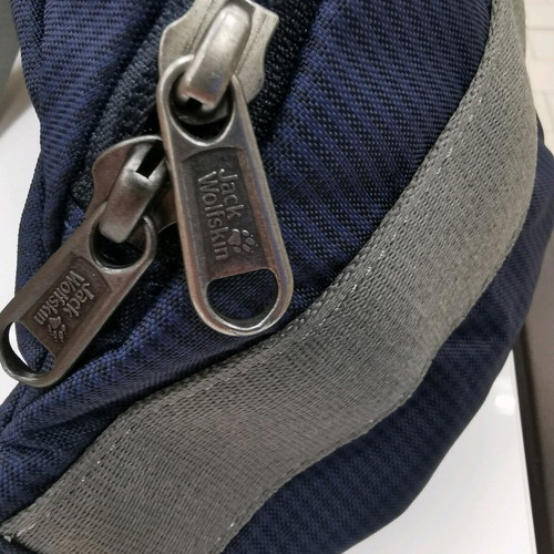 Jack Wolfskin Hip 'N' Sling Crossbody Bag new, blue, adjustable