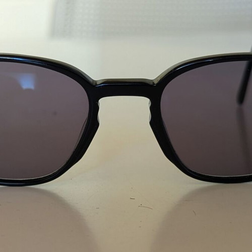 Moritz 11524 LK01 sunglasses used, black acetate, size 47