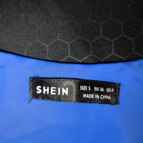 Shein bodysuit like new, size S, blue