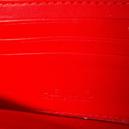 Valentino wallet used, red