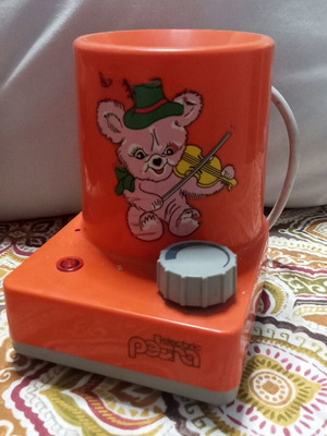 Petra Electric vintage baby bottle and food warmer with violin bear design