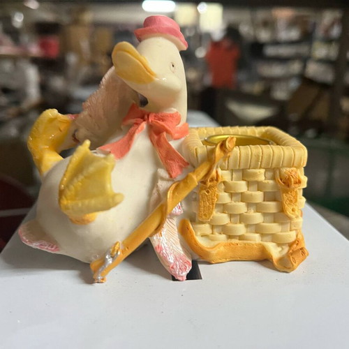 Candle holder duck set of 2 new