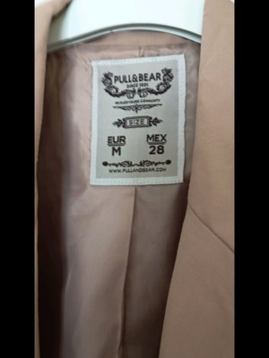 Pull & Bear beige jacket like new, size M