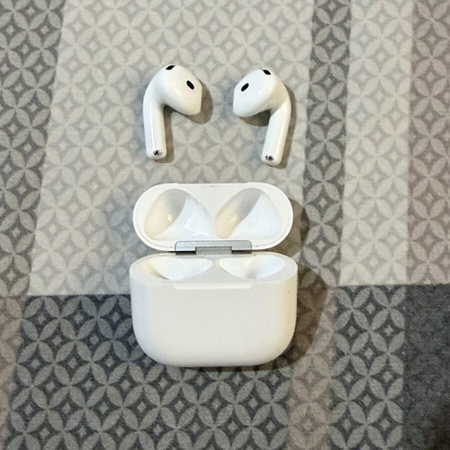 AirPods 4 wireless earbuds with case and warranty