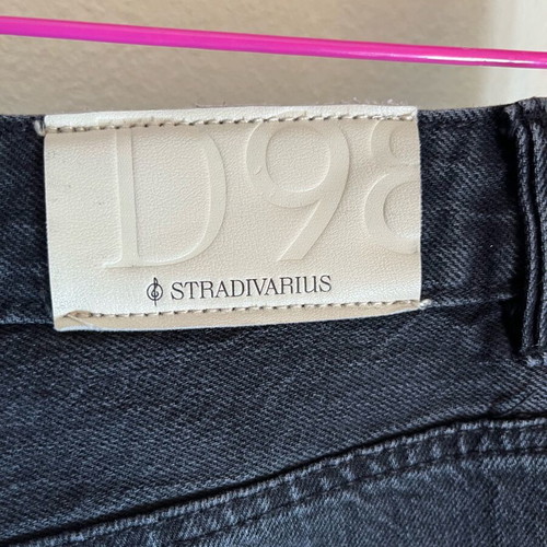 Stradivarius Jean pants D98 like new, black, size L