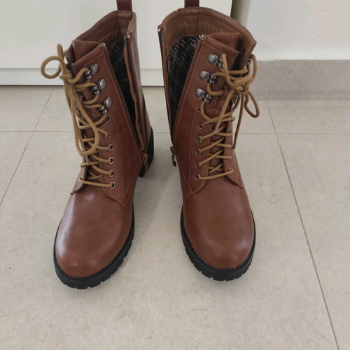 Women's brown ankle boots size 36 new