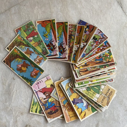 Disney Melo stickers used, second edition, pack of 33