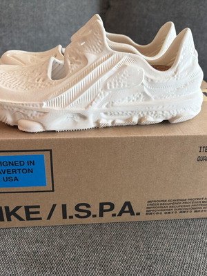 Nike ISPA Universal Natural πέδιλα μέγεθος 38,5 καινούργια, άσπρα