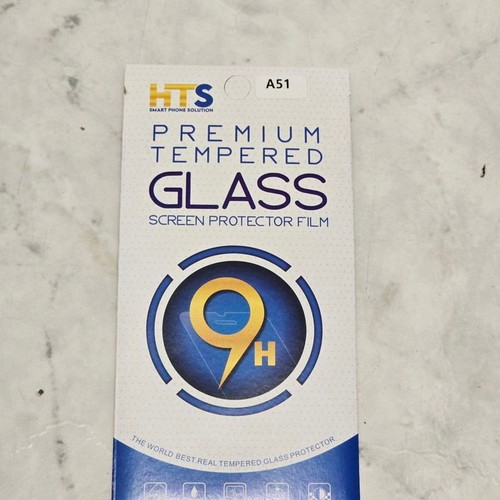 Tempered Glass 9H and Case for Samsung A51 New Set