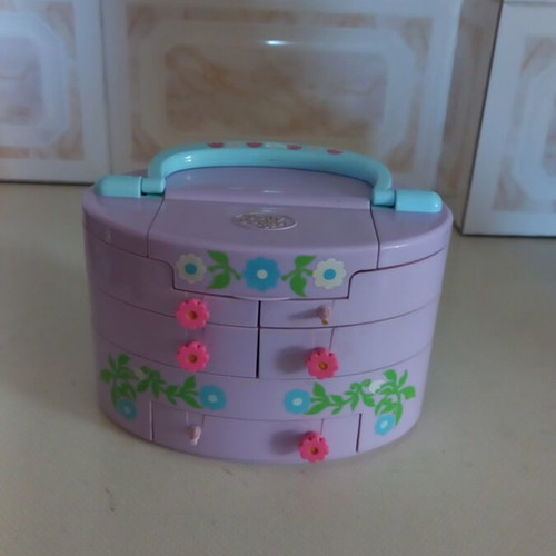 Polly Pocket Beauty Case 1991 vintage toy used