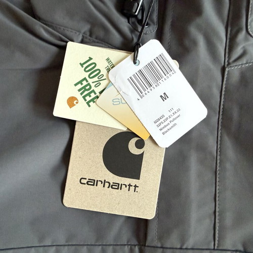 Carhartt WIP Nimbus Pullover Winter men's anorak jacket, grey, S/M/L
