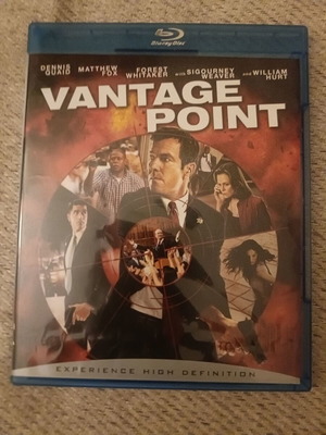 Vantage Point Blu-Ray like new, adventure film with subtitles