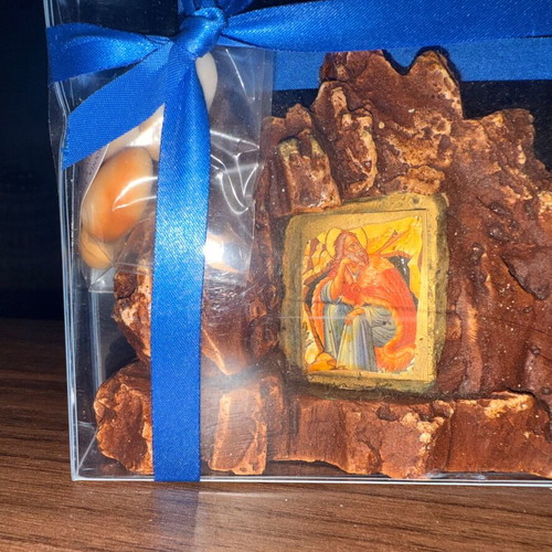 Icon of John the Baptist on Rock new