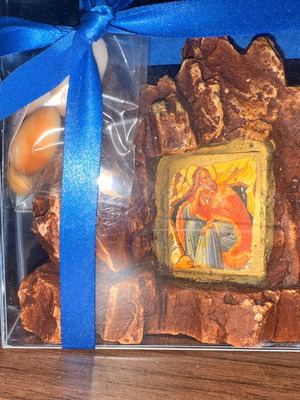 Icon of John the Baptist on Rock new