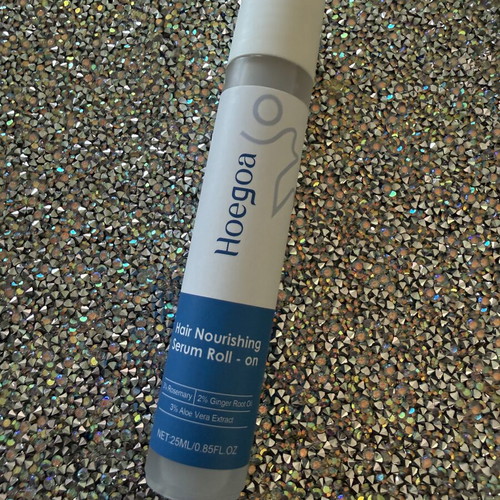 Hoegoa Hair Nourishing Serum Roll-On with Rosemary and Ginger Oil