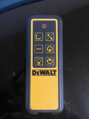Τηλεχειριστήριο DeWALT DW0795 για περιστροφικό λέιζερ σαν καινούργιο