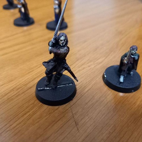 Lord of the Rings 12 magazines and 65 figures like new