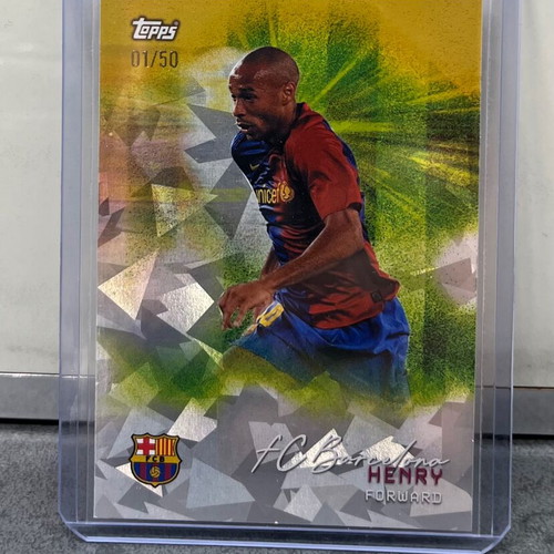 Topps Barca Team Set 2025/26 Thierry Henry like new