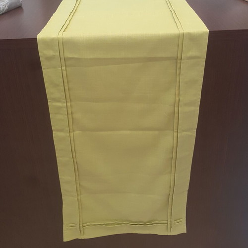 Gofis linen table runner light green, new, approx. 1.80m