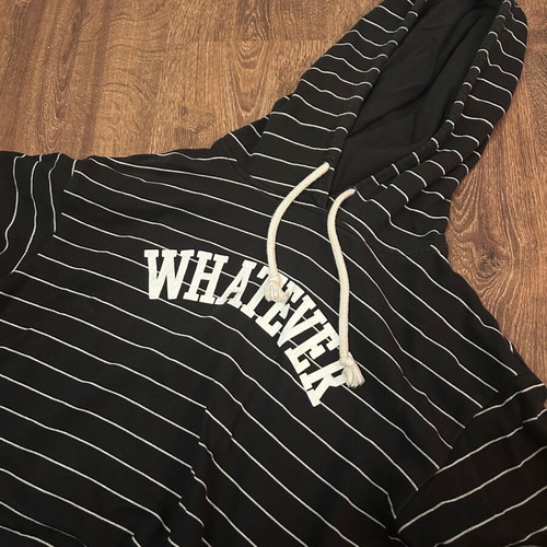 H&M sweatshirt like new, size XS, black and white