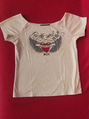 Blouse white S/M like new